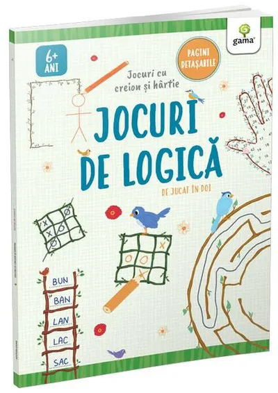 Jocuri de logică de jucat în doi - Paperback brosat