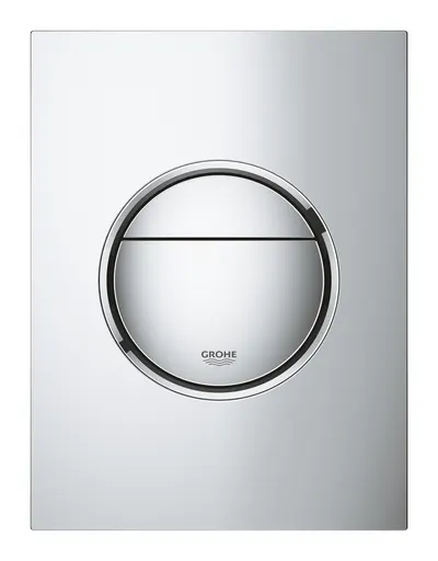 Placa de actionare Grohe, Nova Cosmopolitan WC wall plate S, marimea S, 130 x 172, verticala, compatibil cu Rapid SL/GD2, crom