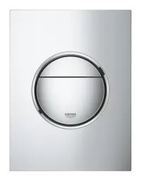 Placa de actionare Grohe, Nova Cosmopolitan WC wall plate S, marimea S, 130 x 172, verticala, compatibil cu Rapid SL/GD2, crom