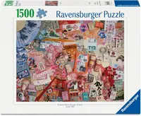 Puzzle Ravensburger din 1500 piese - Călătorie la Tokyo