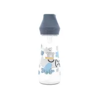 Biberon cu tetina de silicon Lorelli My Friend 250 ml Cameo Blue