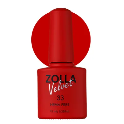 Oja semipermanenta Zolla Velvet Hema Free 33