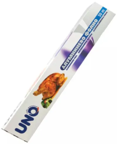 Folie de aluminiu UNO - 30 m, 30 cm