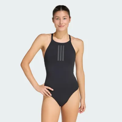Costum de baie Iconisea căptușit, cu nervuri și bretele subțiri