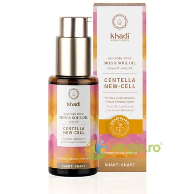 Ulei de Corp Ayurvedic Centella New-Cell pentru Regenerarea Pielii 50ml