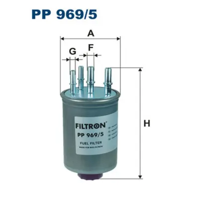 Filtru combustibil FILTRON PP 969/5