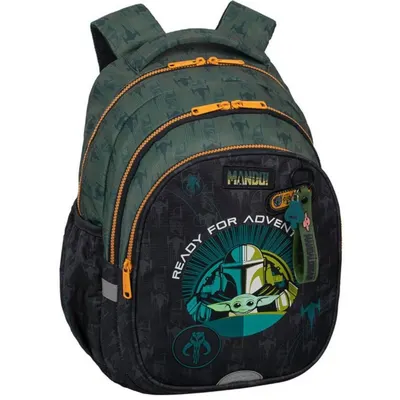 Ghiozdan cu 2 compartimente, Coolpack, Mandalorian