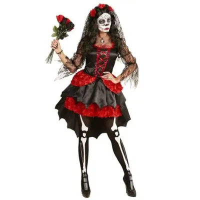 Costum dia de los muertos femei