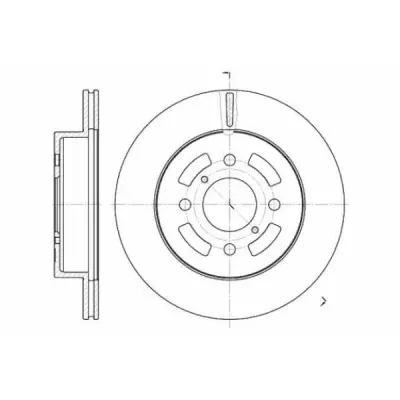 Disc frana REMSA 6642.10