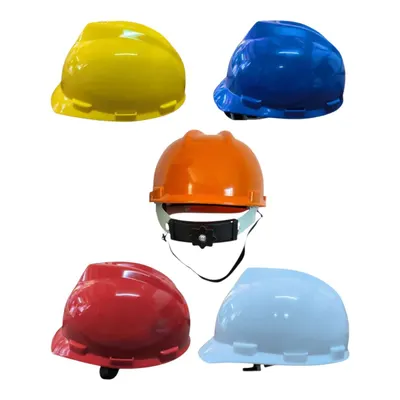 Cască de protecție cu suspensie textilă și reglare tip șurub, engros ,mix color