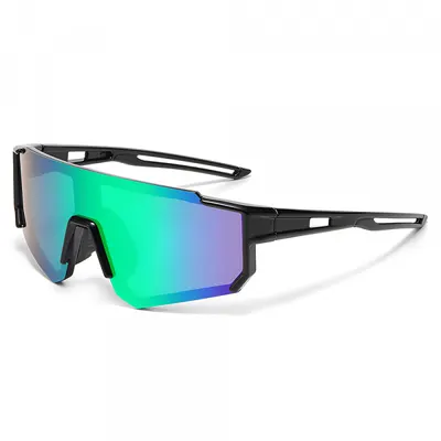 Ochelari De Soare Copii Techsuit R601, Polarizati, Protectie UV, Negri Verzi