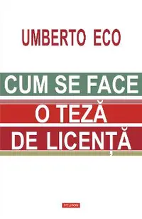 eBook Cum se face o teza de licenta