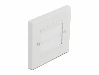 Priza pentru organizarea cablurilor 86 x 86 mm cu perii, Delock 66495