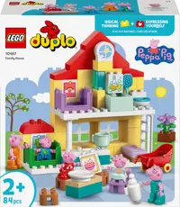 Constructor LEGO Duplo - Peppa Pig Casă de familie (10467)