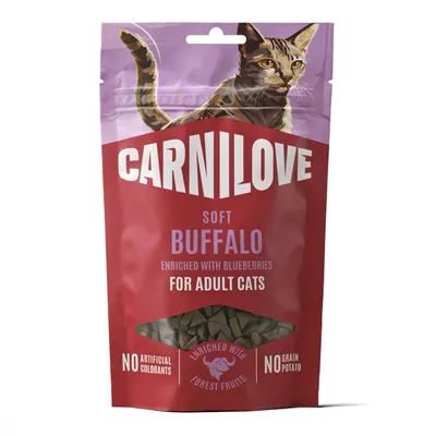 Carnilove Cat Soft Snack Buffallo & Blueberries 50 g