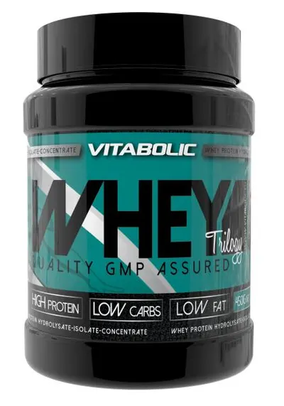 Proteine New Whey Trilogy Ciocolata 450g