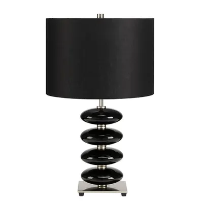 Veioza Onyx 1 Light Table Lamp – Black