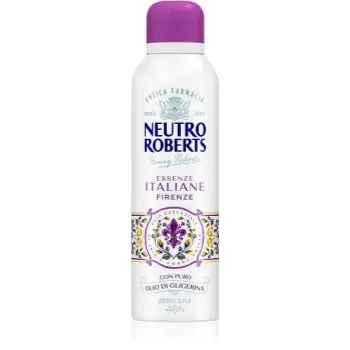 Neutro Roberts Italiane Firenze deodorant spray cu o eficienta de 48 h