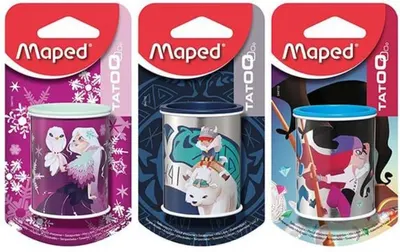 Ascuțitoare Maped - Tatoo, asortiment