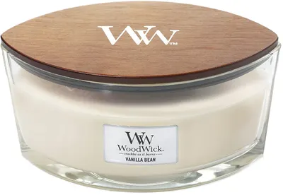 Lumânare parfumată WoodWick Vanilla Bean, 453.6 g