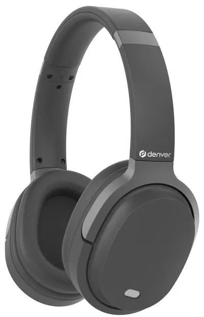 Căști wireless cu microfon Denver - BTN-210, ANC, negru