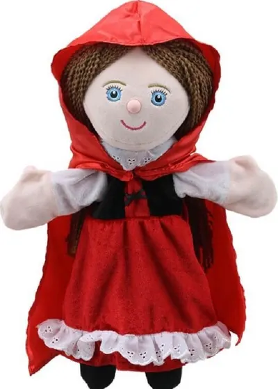 Papusa pentru teatru The Puppet Company - Scufita rosie, 38 cm