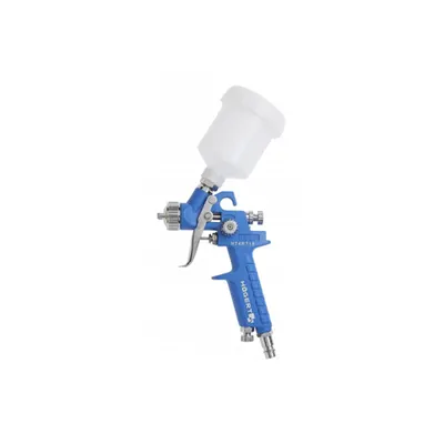 Pistol de pulverizare cu cupa superioara, 100 ml