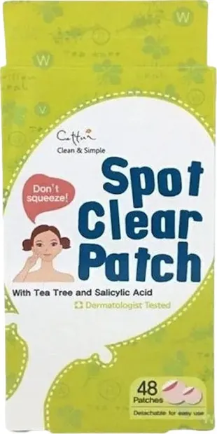 Cettua Plasturi cu cosuri Spot Clear, 48 buc.
