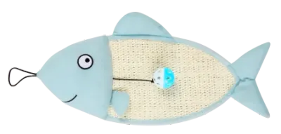 Pawise My Love Fish Scratcher Mat pentru Pisici