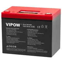 Acumulator LifePo4 12v 60Ah, BMS, Vipow BAT0490