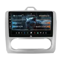Navigatie Ford Focus MK2 (2004-2011), Clima Automata, Android, E-Octacore 2GB RAM + 32GB ROM, 9 Inch - AD-BGE9002+AD-BGRKIT117