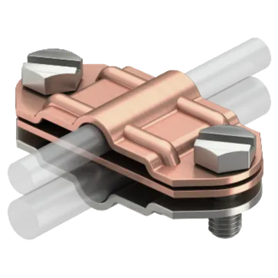 Piesa de separatie bimetalica pentru conductor 8-10 mm si platbanda 30-40 mm tip 233 A ZV