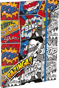 Mapa cu elastic A4 Lizzy Card - Supercomics Bazinga