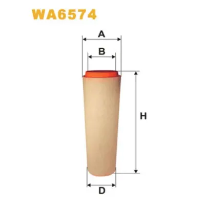 Filtru aer WIX FILTERS WA6574