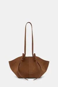Yuzefi tote bag pentru femei din piele întoarsă MOCHI