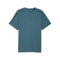 Tricou bărbați logo, benzi pe umeri Essentials Tape, negru PUMA