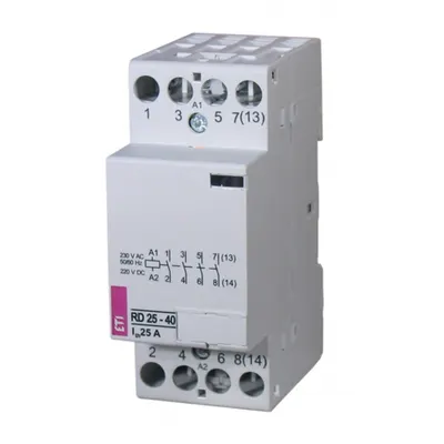 Contactor AC1 Tip RD RD 25-04-24V AC/DC