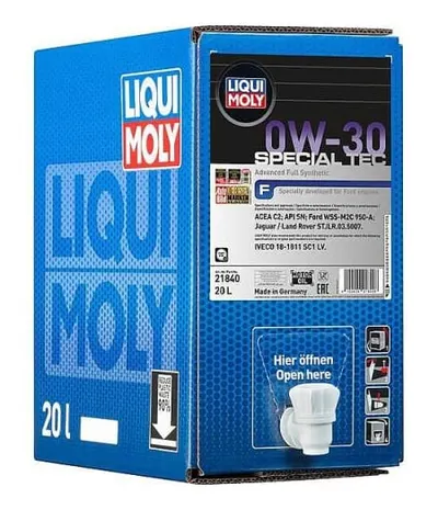 Ulei motor Liqui Moly Special Tec F 0W-30 20L bag in box 20L