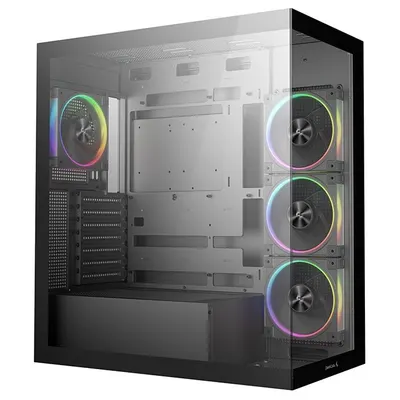 Carcasă DeepCool – CG580 4F V2, mid tower, negru