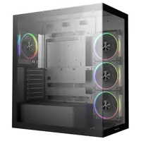 Carcasă DeepCool – CG580 4F V2, mid tower, negru
