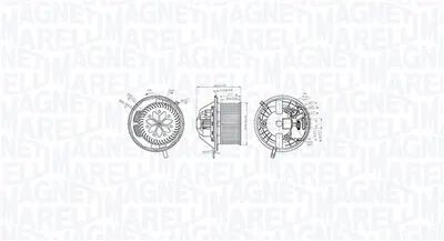 Ventilator habitaclu potrivit BMW 1 (E81), 1 (E82), 1 (E87), 1 (E88), 3 (E90), 3 (E91), 3 (E92), 3 (E93), X1 (E84), X3 (F25), X4 (F26), Z4 (E89) 1.6-4.4 06.04-03.18
