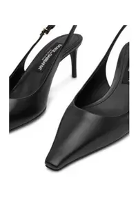 Sandale dama 305315717 - Piele naturala - Negru - Negru