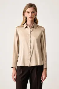 MM by Max Mara cămașă pentru femei cu mătase MMLNAVETTA