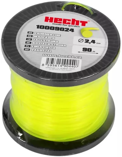 Șnur rotund pentru mașină de tuns Hecht - 10009024, 2.4 mm x 90 m
