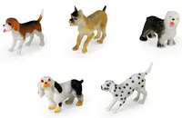 Set de figurine Rappa - Câini, 5 buc. , 7-8 cm