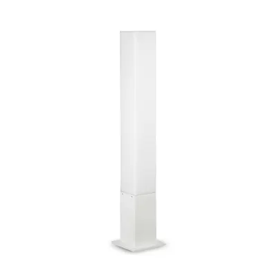 Corp de iluminat decorativ pentru exterior EDO OUTDOOR PT1 SQUARE BIANCO