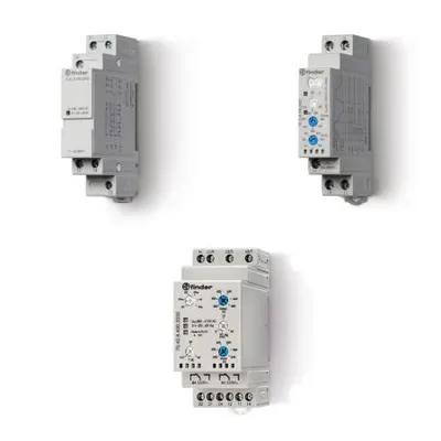 Releu de supraveghere/monitorizare și control - 2 contacte, 8 A, Fara memorarea defectului, 208...480 V, C (contact comutator), C.A. (50/60Hz), Supravegherea retelei trifazate de C.A., Fara valori reglabile, Intarziere la deconectare fixa