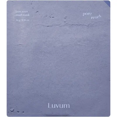 Luvum Pore Reset Mud Masca de fata - Curatare profunda si exfoliere delicata, 16 g