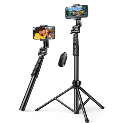 Selfie Stick Bluetooth UGREEN LP680, Universal, Negru