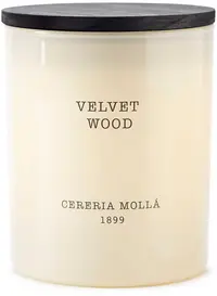 Lumânare parfumată Cereria Molla Premium - Velvet Wood, 230 g